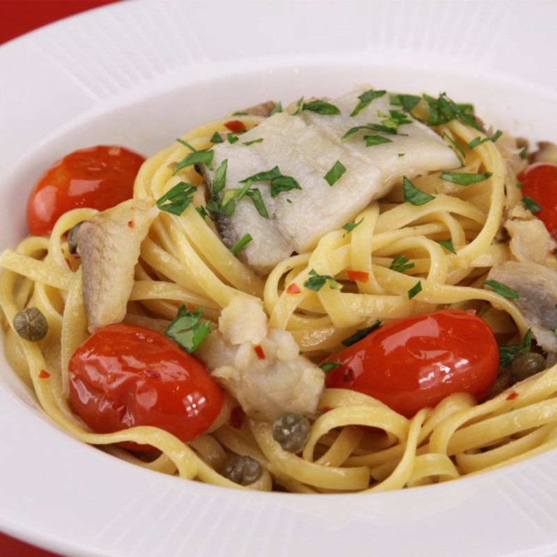 Mediterranean Herring Linguini