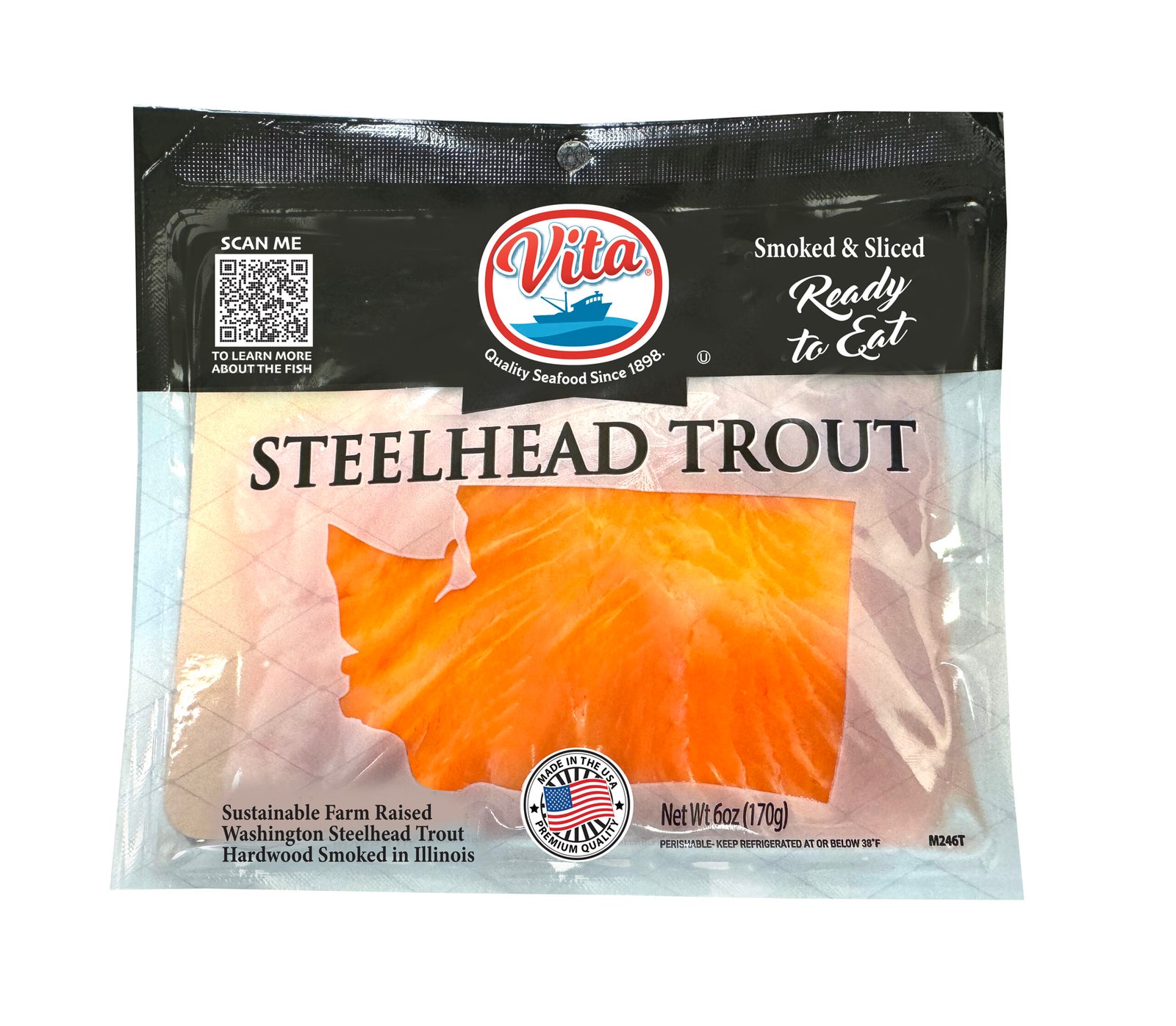 6oz steelhead trout